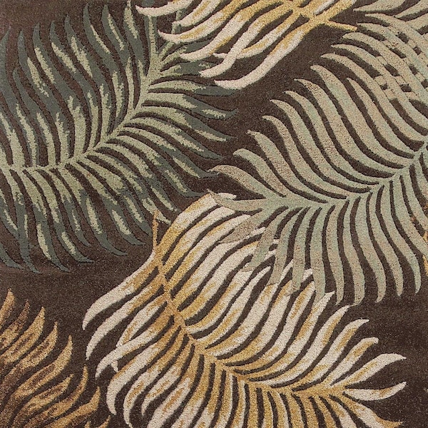 Palacedesigns Wool Espresso Area Rug - 5 ft. x 8 ft. PA3657271 - main